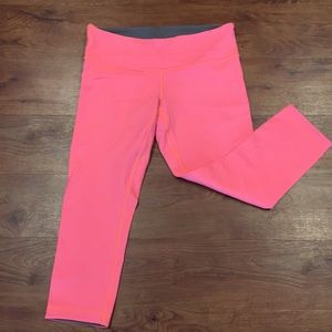 Lululemon Reversible Apricot - Grey Workout Tight